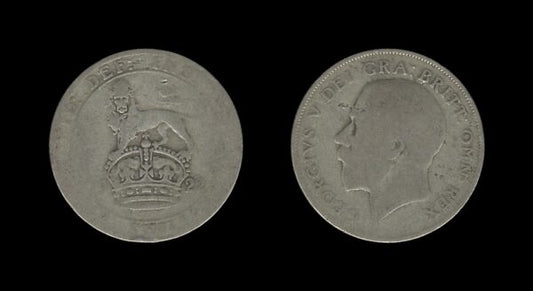 United Kingdom Velika Britanija 1 Shilling 1922 – George V