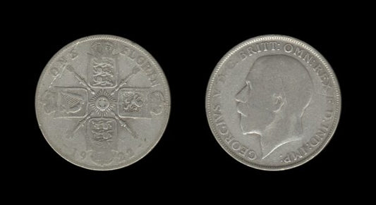 United Kingdom Velika Britanija 1 Florin 1922 – George V