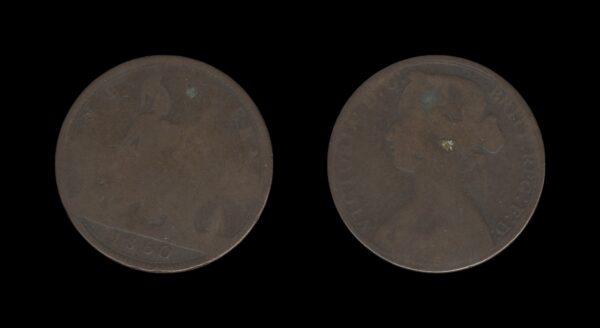 United Kingdom Velika Britanija 1 Penny 1860 – Victoria