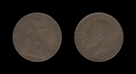 United Kingdom Velika Britanija 1 Penny 1914 – George V