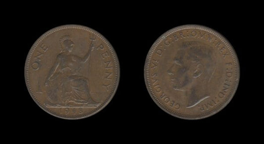 United Kingdom Velika Britanija 1 Penny 1948 – George VI