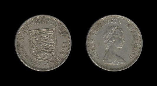 United Kingdom Velika Britanija 1 Shilling 1968 – Elizabeth II (English crest)