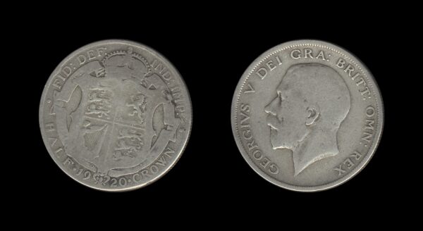 United Kingdom Velika Britanija 1/2 Crown 1920 – George V