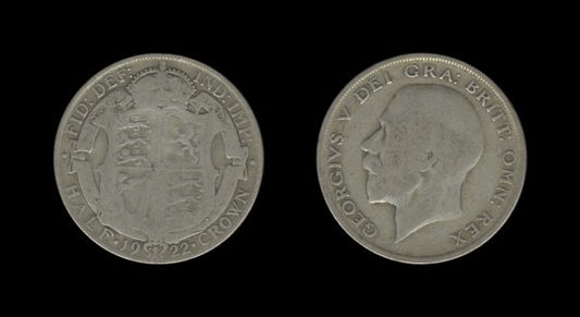 United Kingdom Velika Britanija 1/2 Crown 1922 – George V