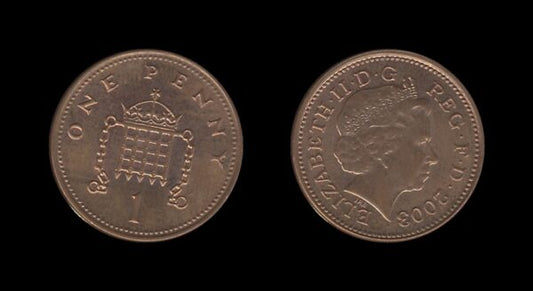 United Kingdom Velika Britanija 1 Penny 2003 – Elizabeth II