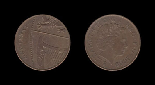 United Kingdom Velika Britanija 1 Penny 2009 – Elizabeth II