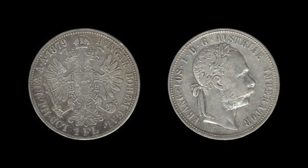 Austria-Hungary Austro-Ugarska Austria 1 Florin 1879 – Francis Joseph I