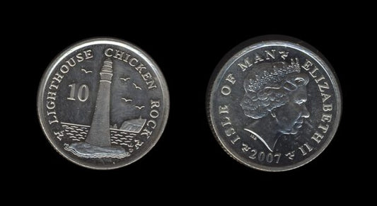 Isle of Man 10 Pence 2007 – Elizabeth II