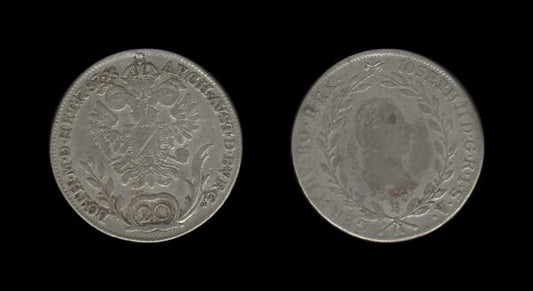 Austria-Hungary Austro-Ugarska Austria 20 Kreutzer 1787 B – Joseph II