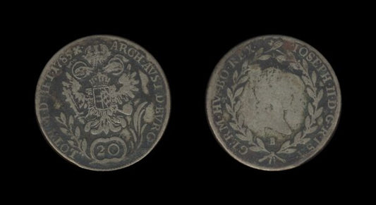 Austria-Hungary Austro-Ugarska Austria 20 Kreutzer 1785 B – Joseph II