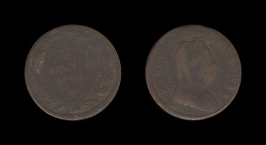 Austria-Hungary Austro-Ugarska Austria 1/2 Kreutzer 1780 W – Joseph II