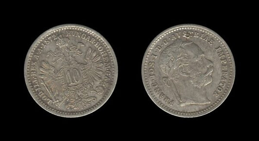 Austria-Hungary Austro-Ugarska Austria 10 Kreutzer 1872 – Francis Joseph I