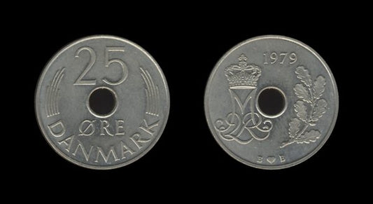 Denmark Danska 25 Ore 1979 – Margrethe II