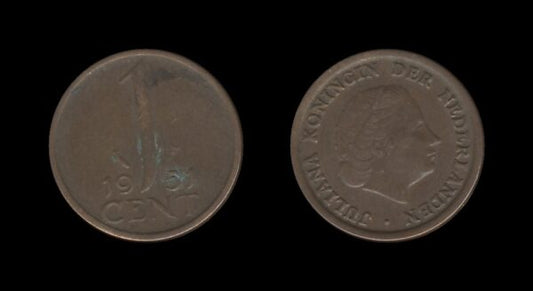 Netherlands Nizozemska 1 Cent 1951 – Juliana