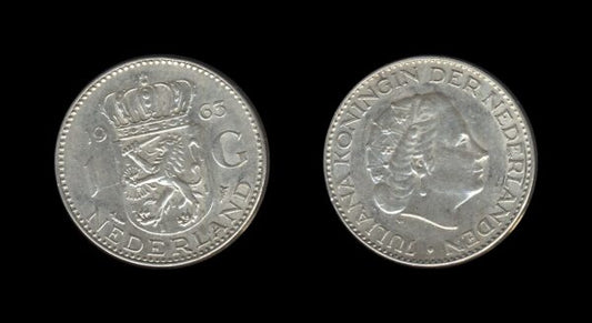 Netherlands Nizozemska 1 Gulden 1963 – Juliana