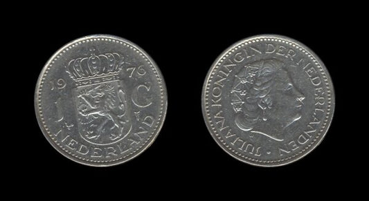 Netherlands Nizozemska 1 Gulden 1976 – Juliana