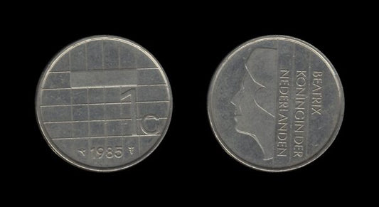 Netherlands Nizozemska 1 Gulden 1985 – Beatrix