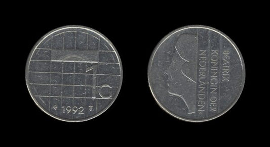 Netherlands Nizozemska 1 Gulden 1992 – Beatrix