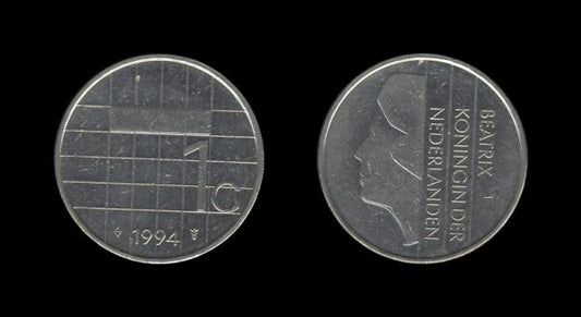 Netherlands Nizozemska 1 Gulden 1994 – Beatrix