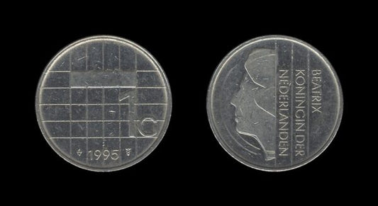 Netherlands Nizozemska 1 Gulden 1995 – Beatrix