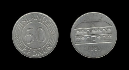 Iceland Island 50 Kronur 1980