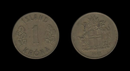 Iceland Island 1 Krona 1961