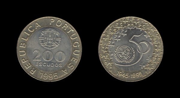 Portugal 200 Escudos 1995 – UN