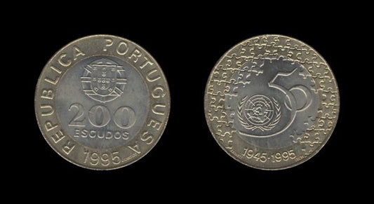 Portugal 200 Escudos 1995 – UN