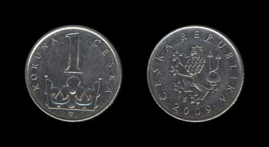 Czech Republic Češka 1 Koruna 2009