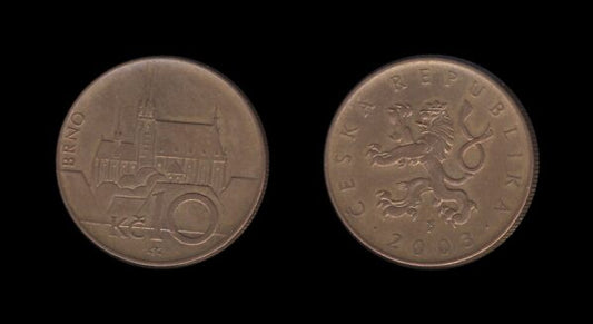 Czech Republic Češka 10 Korun 2003