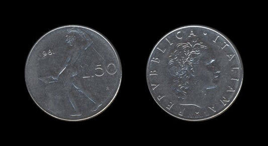 Italy Italija 50 Lire 1981