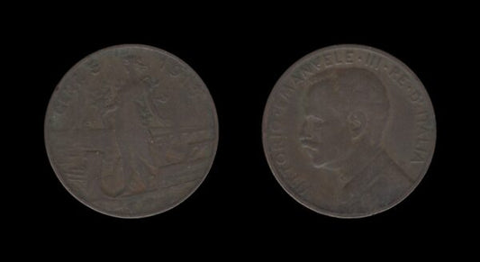 Italy Italija 5 Centesimi 1913 – Victor Emmanuel III