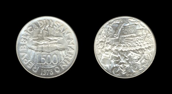 San Marino 500 Lire 1978 – Labor Day