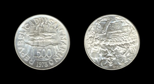 San Marino 500 Lire 1978 – Labor Day