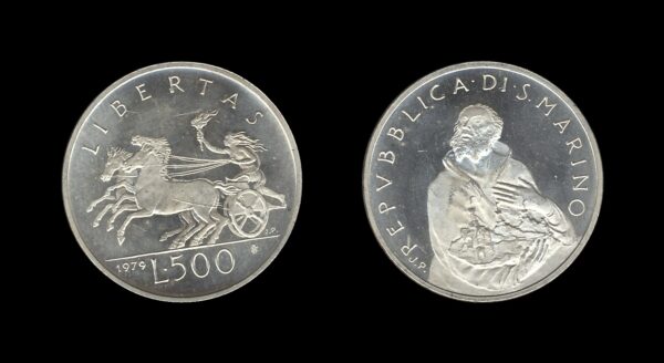 San Marino 500 Lire 1979