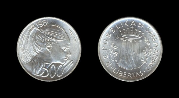 San Marino 500 Lire 1981