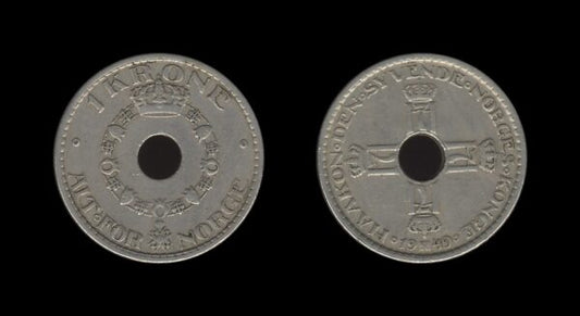 Norway Norveška 1 Krone 1949 – Haakon VII