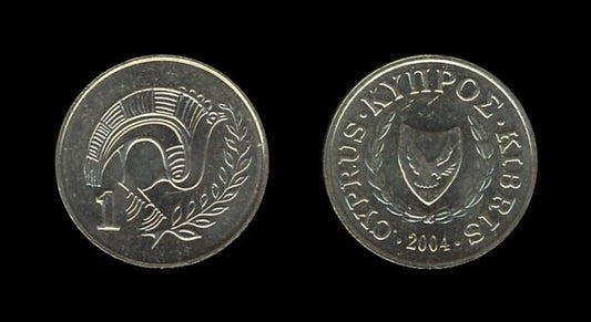 Cyprus Cipar 1 Cent 2004