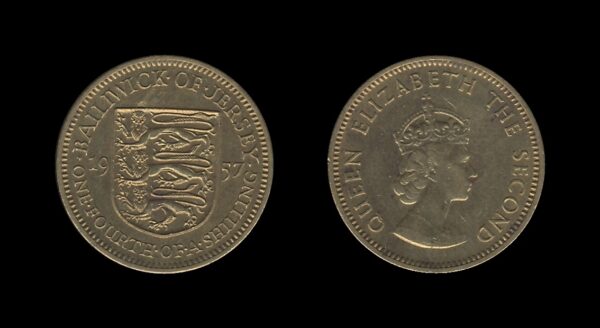 Jersey 1/4 Shilling 1957 – Elizabeth II