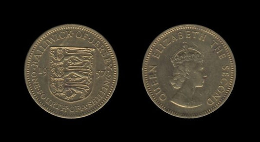 Jersey 1/4 Shilling 1957 – Elizabeth II