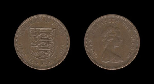 Jersey 1/2 New Penny 1971 – Elizabeth II