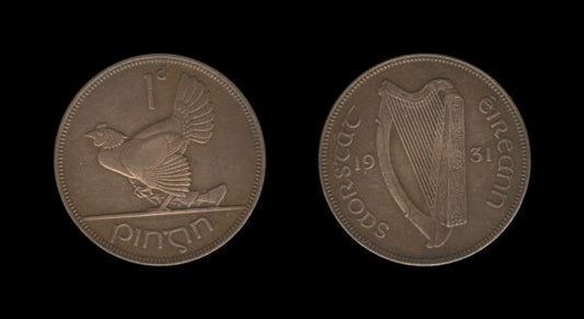 Ireland Irska 1 Pingin 1931