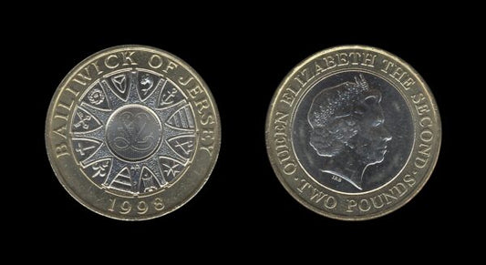 Jersey 2 Pounds 1998 – Elizabeth II