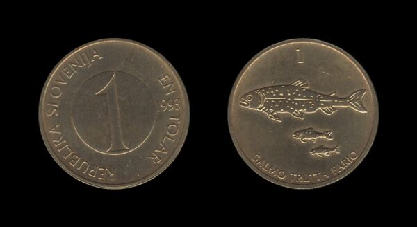 Slovenia Slovenija 1 Tolar 1993