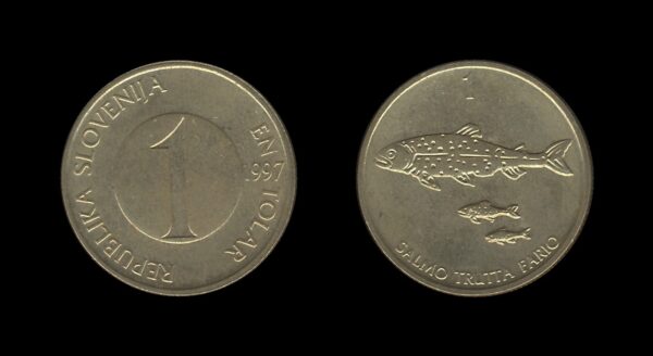 Slovenia Slovenija 1 Tolar 1997