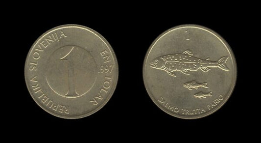 Slovenia Slovenija 1 Tolar 1997