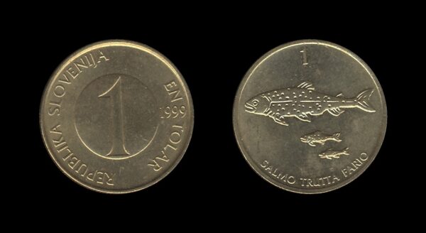 Slovenia Slovenija 1 Tolar 1999