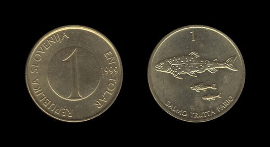 Slovenia Slovenija 1 Tolar 1999