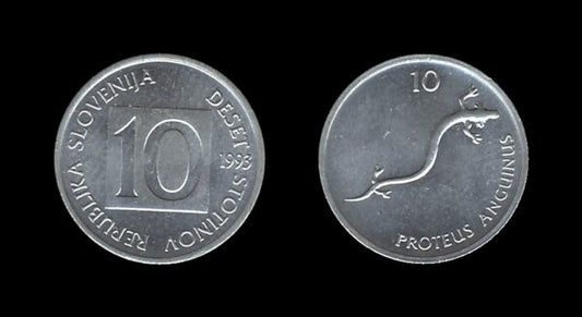 Slovenia Slovenija 10 Stotinov 1993