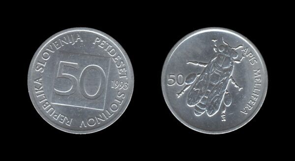 Slovenia Slovenija 50 Stotinov 1993